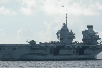 Hangarskip inntar Stavanger