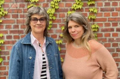 Podcastsamtale: Lene Berg og Ellen Ugelstad.