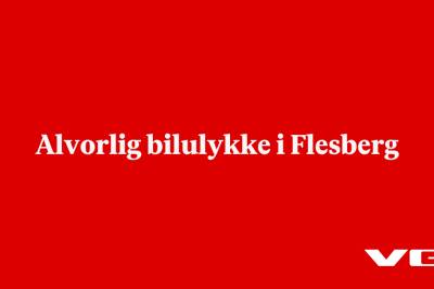 Alvorlig bilulykke i Flesberg