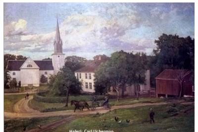 Kirkene ble sentrale for byens utvikling