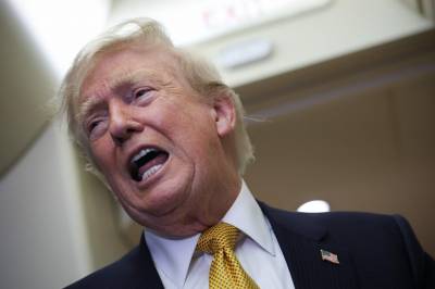 Trump lurte reportere om flytrussel