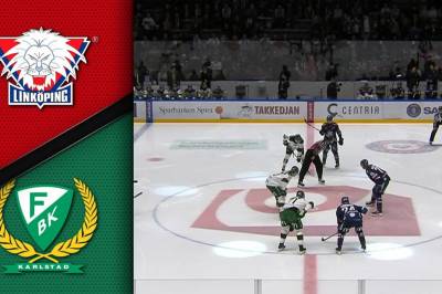 Se høydepunktene fra Linköpings - Färjestad