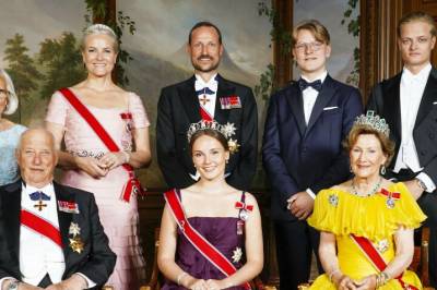 Hudfletter den norske kongefamilien