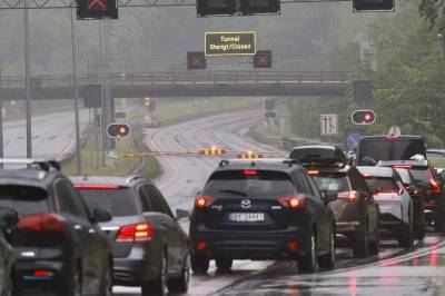 Norbytunnelen stengt: – Finn på noe gøy hjemme