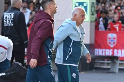 Portugals landslagssjef usikker på Ronaldo: - Treningen i dag vil gi meg flere svar