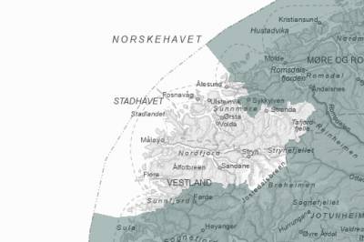 Ålesund  var uten strøm