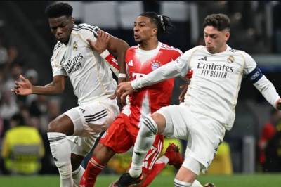 Federico Valverde hos frisøren viser arret etter sammenstøt med Aurélien Tchouaméni