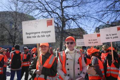 Streiken over 