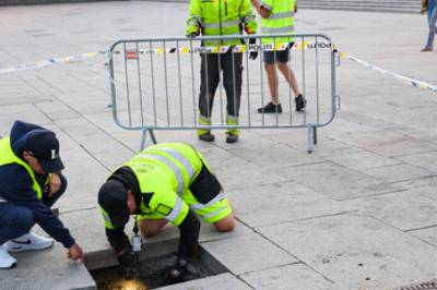 Dypt hull oppdaget i Oslo sentrum