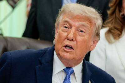 Trump står over USAs åpningskamp