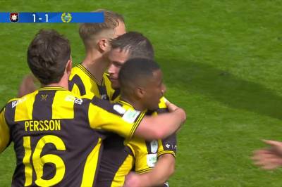 Victor Lind med mål mot Örgryte