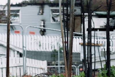 Rivingen etter storbrannen
