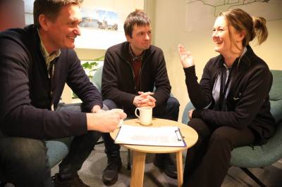 – Vi er som eit orkester der alle instrument må vere stemt