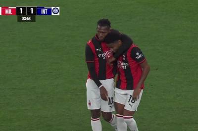 Christopher Nkunku setter 1-1 mot Inter