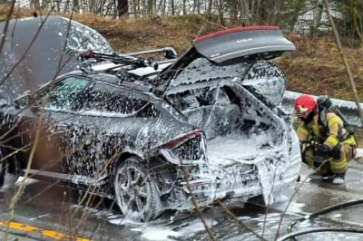 - Det sa bare «pang»