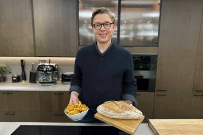 Henrik frister med gyoza