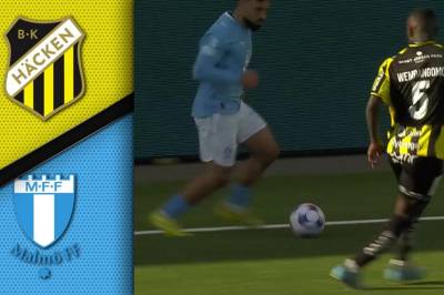 Se høydepunktene fra BK Hacken - Malmö
