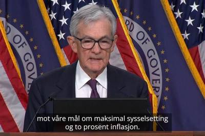 Powell sier konsekvensene av Midtøsten-hendelsene er usikre: – Og mens jeg er i gang...