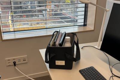 Rapport fra dagliglivet i det nye Regjeringskvartalet