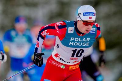Harald Østberg Amundsen sterkest i spurten - skiskytter overrasket med pallplass