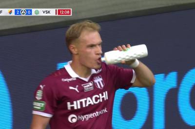 Kristian Lien med mål mot Västerås