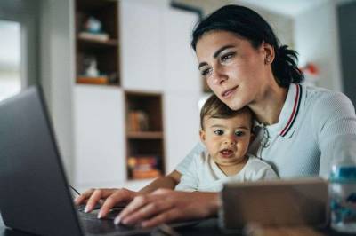 Hjemmekontor gir flere barn