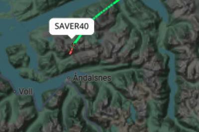 Redningsaksjon i Rauma