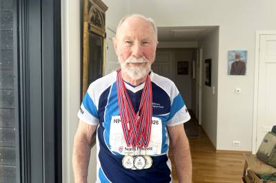 Tre gull og to sølv til Bjarne &bull; Birkenesavisa