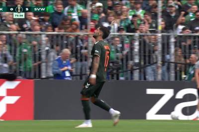 Ludovit Reis med mål mot Luneburger SK Hansa