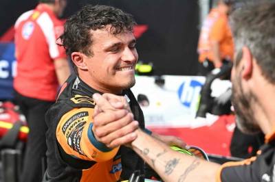 Lando Norris endelig i beste startspor