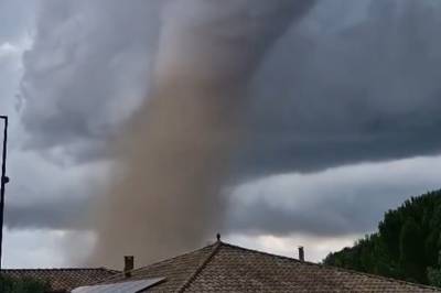 Landsby i Frankrike ble herjet av en tornado, noe som førte til 39 skadde og skader på 300 boliger