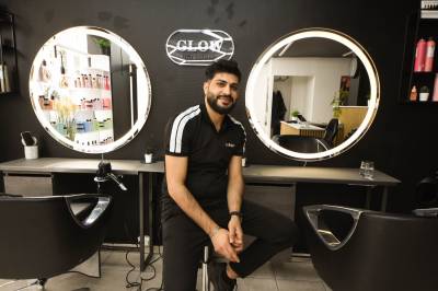 Chadi har klippet hår siden han var 14 år