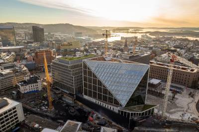 Nytt regjeringskvartal åpnes offisielt 13. april