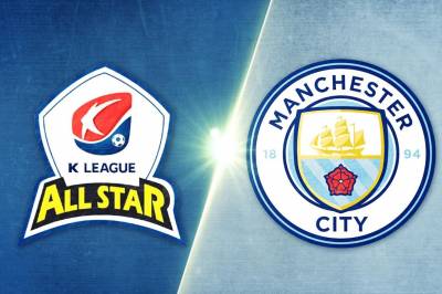 Se K-League Stars - Manchester City på 25 minutter