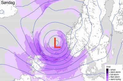 Oppjusterer farevarsel: – Sjelden vi ser så kraftig vind så sent på våren