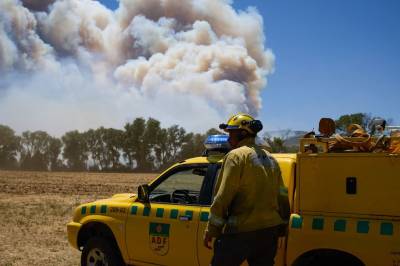 Store skogbranner herjer flere land i Europa
