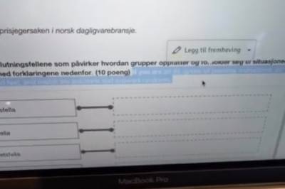 BI hadde skjult AI-melding i eksamen