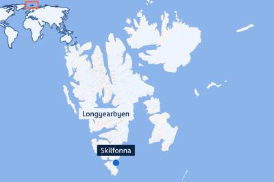 Søker etter antatt omkommet på Svalbard