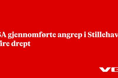 USA gjennomførte angrep i Stillehavet – fire drept