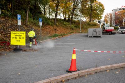 Stenger midlertidig på Tippen