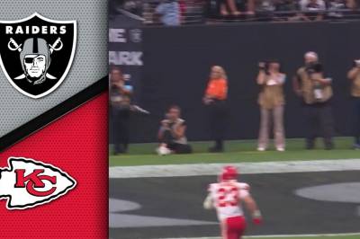Se høydepunktene fra Raiders - Chiefs