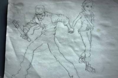 Neil Druckmann avslører originale skisser av Joel og Ellie, og røper hva som kommer til å skje med The Last of Us