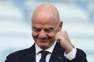 Infantino-støtte: Stiller seg bak Fifa-sjefen