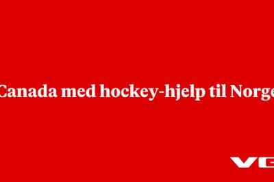 Canada med hockey-hjelp til Norge