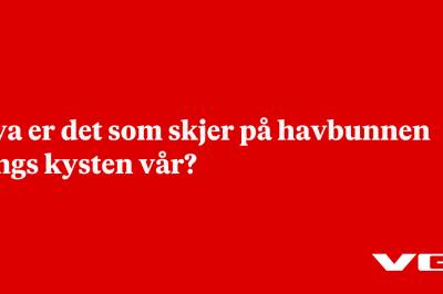Hva er det som skjer på havbunnen langs kysten vår?