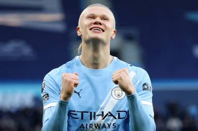 Haaland med gave til Hareides barnebarn: – Veldig stas