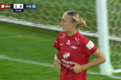 Dilja Zomers med scoring for Brann (W)