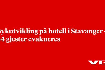 Røykutvikling på hotell i Stavanger – 454 gjester evakueres