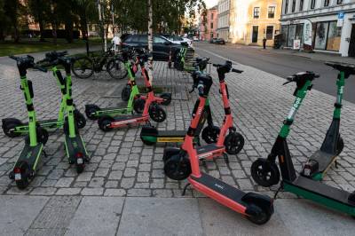 VG: Hastigheten på elsparkesyklene i Oslo reduseres