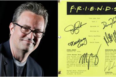 Matthew Perrys «Friends»-eiendeler til auksjon